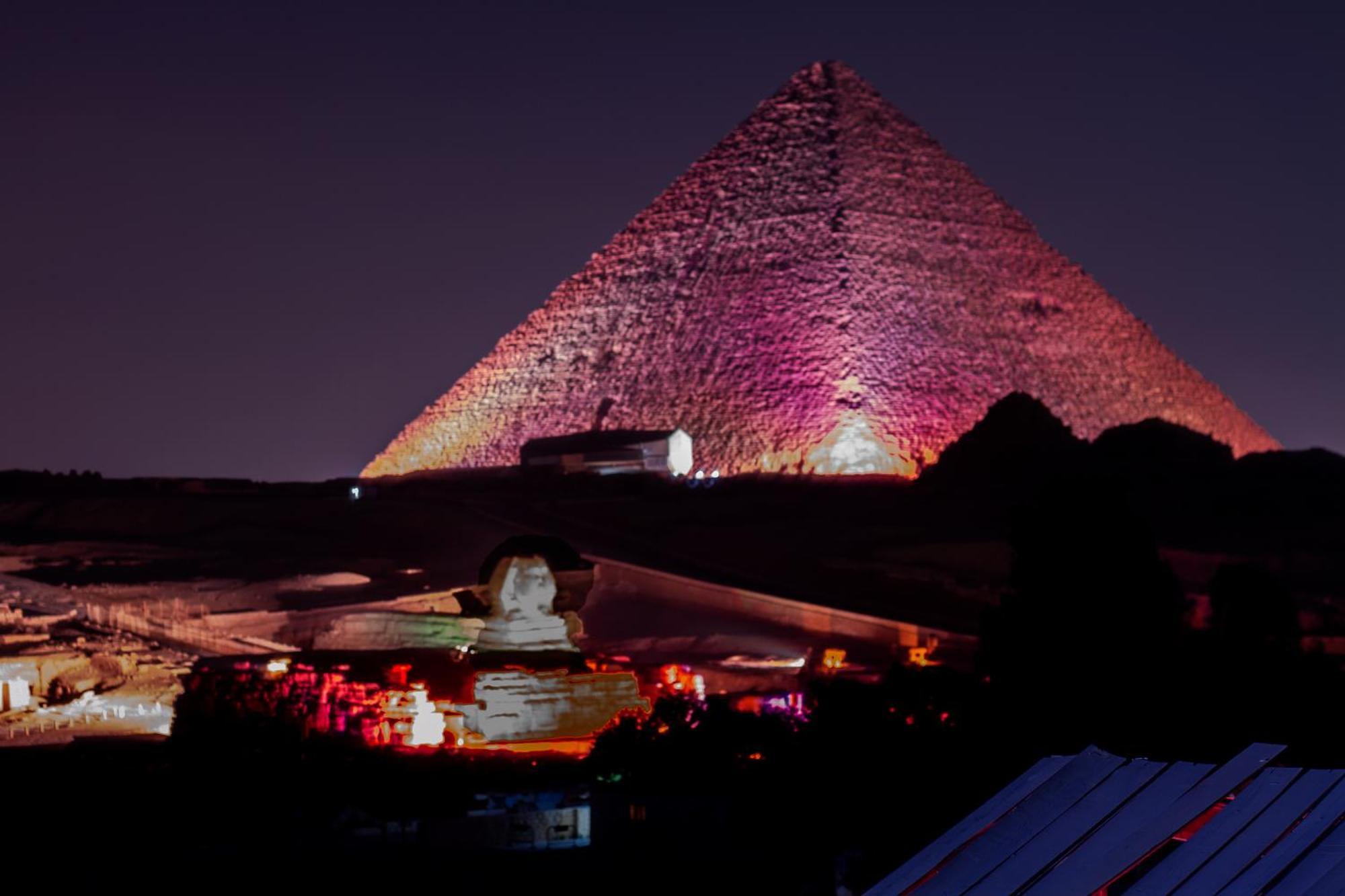 Anubis Kingdom Pyramids Hostel Kafrat al Jabal Luaran gambar