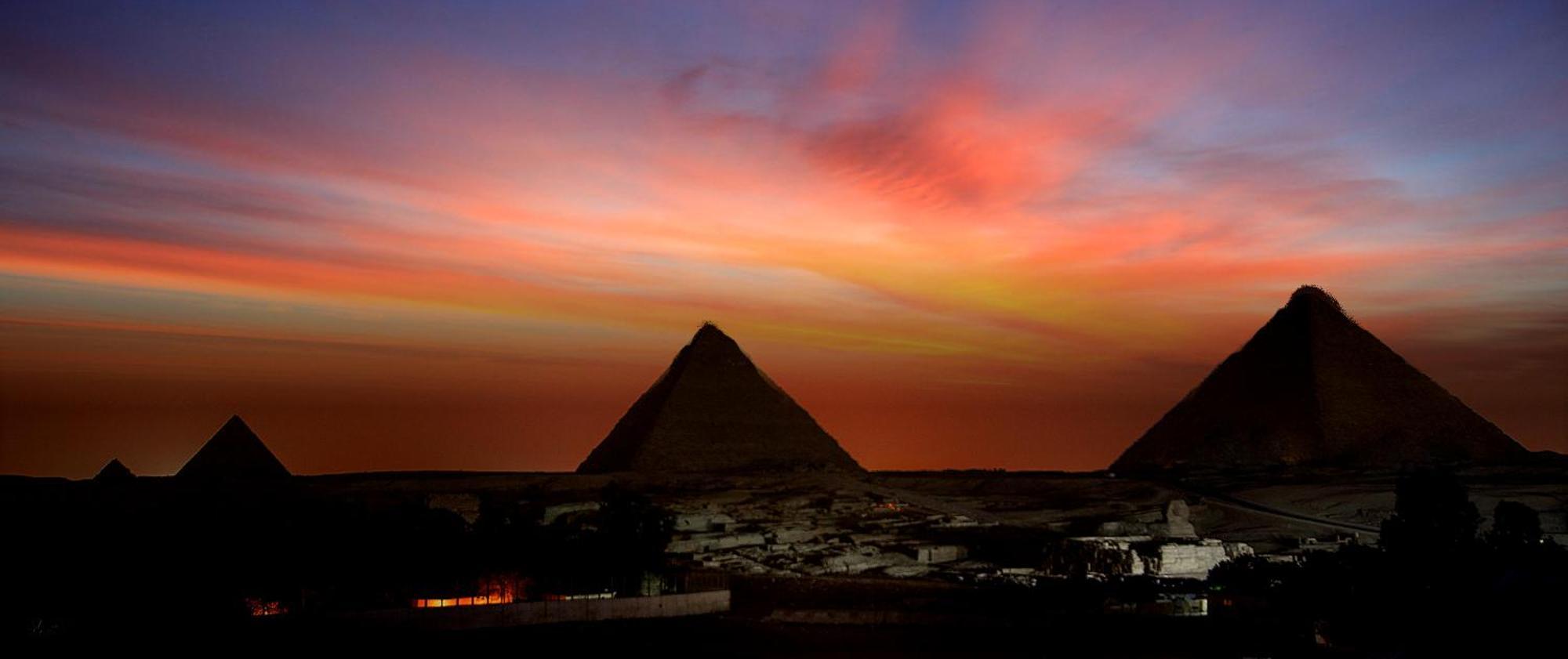 Anubis Kingdom Pyramids Hostel Kafrat al Jabal Luaran gambar