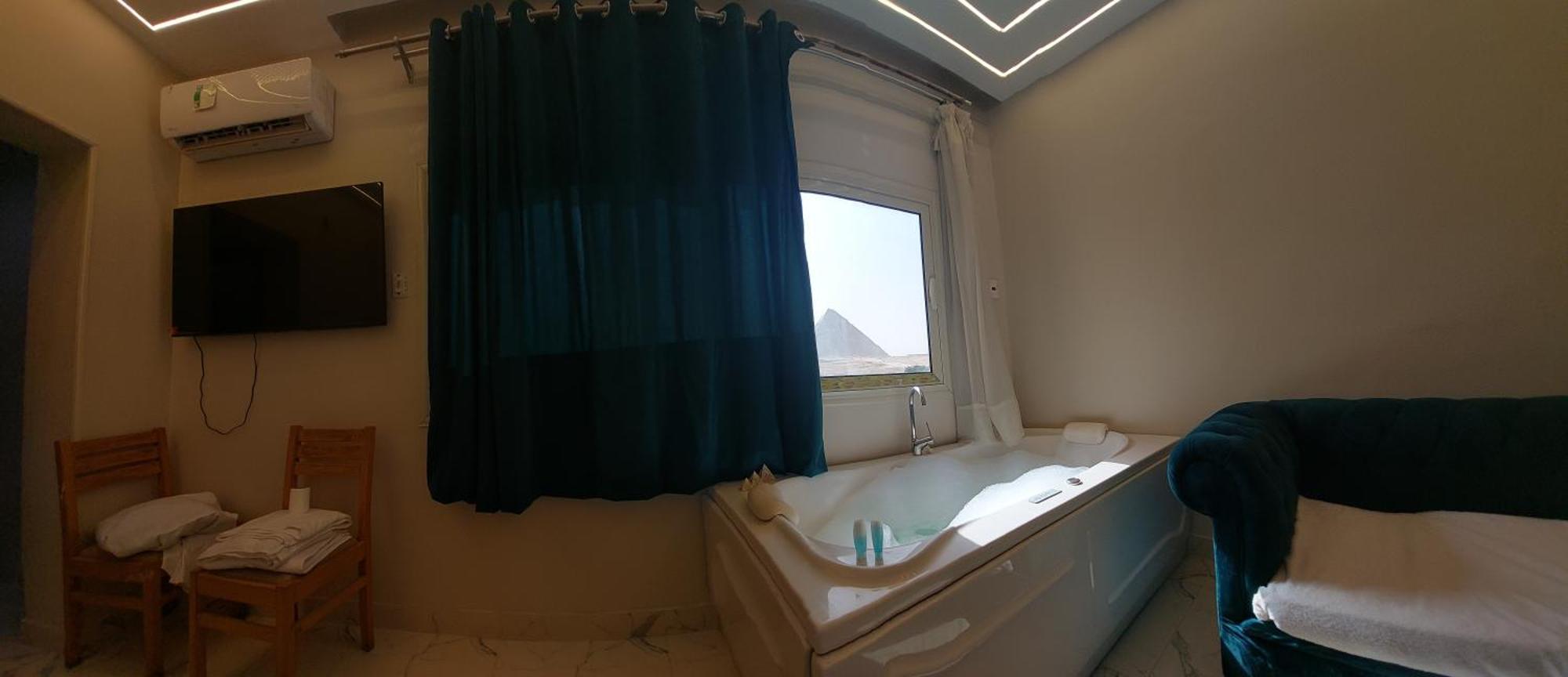 Anubis Kingdom Pyramids Hostel Kafrat al Jabal Luaran gambar